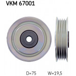 SKF Umlenk-/Führungsrolle, Keilrippenriemen